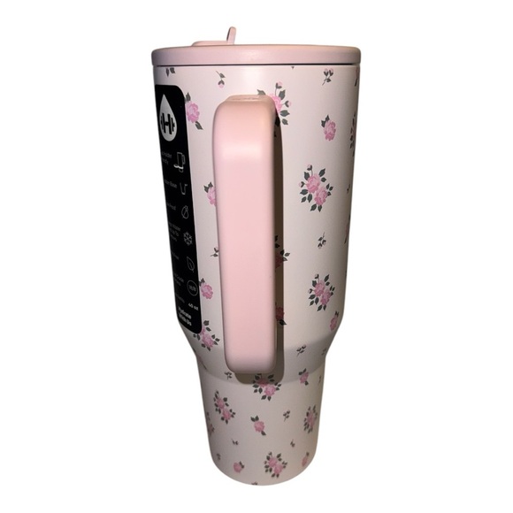 HydroJug 40oz Traveler Tumbler Limited Edition Wild Rose Leakproof Cottagecore - Picture 2 of 11